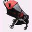 New Baby Stroller Travel Pram M6 MS Bell Branded High Quality Light Weight Comfortable for Your Baby (Red) image