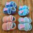New Born Baby Shoes -1 Pair 0-6 Month image