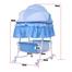 New Born Baby Swing Cradle Bed with Mosquito Net Canopy Bassinet Wheel System (KDD-720) image