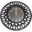 New Design and Stylish Wall Clock With Stone Analog Clock For Room Decoration - Black image