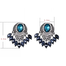 New Ear Studs Rhinestone Wear Resistant Anti Rust Charming Women Faux Crystal Shiny Earrings For Dating Wedding Banquet image