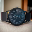New Fashionable Stainless Analogue Hand Watch For Men's - Black image