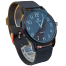 New Fashionable Stainless Analogue Hand Watch For Men's - Black image
