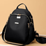 New High Capacity Female Waterproof College Backpack,Trendy Women, Travel Laptop School Bags - Black image