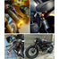 New Motorcycle LED Modified Turn Signal Motorcycle Hand Lamp Light Mountain Bike Signal Light Handlebar Light - 2 Pcs image