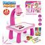 New Princess Projector Painting Drawing Activity Kit Table Set For Children YM5335 image