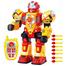 New RC Robot Toy for Kids Shoot Missile Bullet RC Remote Control Flighting Robot Action Figures image
