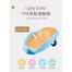 Newborn baby foldable bathtub with soft rubber reclining board (Any Color) image