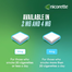 Nicorette Icy White Chewing Whitening Gum 4mg 105 Pcs image