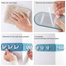 No-Drill Adjustable 6-Hook Wall Hanger - Folds for Corners or Flat Walls (Self-Adhesive) image