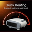 Nova -115 Portable Electric Fan Room Heater 2000w image