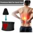 OEM Premium Lower Back Brace - Relief Compression Belt With Dual Adjustable Straps For Men And Women image