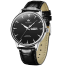 OLEVS 2933 PU Leather Analog Wrist Watch For Men image