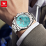 OLEVS 3618 Stainless Steel Diamond Quartz Watch image