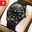 OLEVS 9962 Fashion Men Watch With Leather Strap image