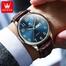 OLEVS Luxury Leather Strip Wrist Watch For Men image