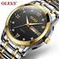 OLEVS Mens Business Waterproof Watches with Auto Date image