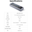 ORICO 10 in 1 Powered USB3.0 HUB OMM-10P-GY image