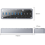 ORICO 10 in 1 Powered USB3.0 HUB OMM-10P-GY image