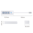ORICO 4 Ports Type-C HUB PW4U-C3-WH image
