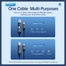 ORICO Dual- bay M.2 NVME and NVME AM2C3-2N-GY image