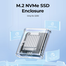 ORICO NVMe M.2 SSD Enclosure TC20-M2-10G- GY image