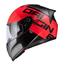 ORIGINE Strada Split Helmets - Glossy Red And Black image