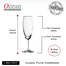 Ocean Classic Flute Champagne 185ml 6 pcs set - 1F07 image