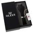 Olevs 701 Silver Stainless Steel Analog Wrist Watch For Men – Black And Silver image