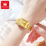 Olevs 9995 Golden Stainless Steel Analog Wrist Watch For Women image