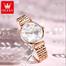 Olevs Diamond Mirror Wrist Watch for Women image