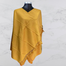One Colour Woolen Shawl Or Chador For Girls and Women - Golden image