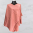 One Colour Woolen Shawl Or Chador For Girls and Women - Light Pink image