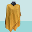 One Colour Woolen Shawl Or Chador For Girls and Women - Golden image