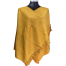 One Colour Woolen Shawl Or Chador For Girls and Women - Golden image