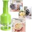 Onion, Garlic and Vegetable Chopper- Green image