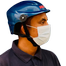 Open Face Helmet For Bike Motorcycle Unisex Adjustable Breathable Durable 1 Piece With Visor Fitting Option image
