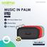 Oraimo OBS-04S PALM Mini HavyBass Portable IP67 Dust And Waterproof Wireless Speaker-Red image
