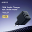 Oraimo (OCW-5184E Plus C53) 18W Rapid Charge With Type C Cable Cannon 18S - Black image