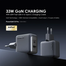 Oraimo OCW-7331E Plus C54 PowerGan 33W fast Charger Pro Dual Output Adapter With Type-C Cable Black image