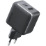 Oraimo OCW-7331E Plus C54 PowerGan 33W fast Charger Pro Dual Output Adapter With Type-C Cable Black image