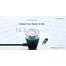 Oraimo OEP-650 Halo Airy Type C Wired Headphone - Blue image