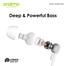 Oraimo OEP-E11 Bass Stereo In Ear Earphone - White image