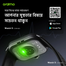 Oraimo OSW-805 Watch 5 2.01 Inch HD Panda Glass 1ATM With Bluetooth Calling Smart Watch Light Chrome image