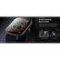 Oraimo OSW-805 Watch 5 2.01 Inch HD Panda Glass 1ATM With Bluetooth Calling Smart Watch Sunset Pink image