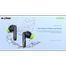 Oraimo OTW-330S True Wireless Earbuds Mysterious Blue image