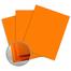 Orange Colour Water And Acrylic Art Card- 5 Pcs image