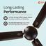 Orient 36 Inch Gratia Ceiling Fan Bronze Copper image