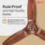 Orient 48 Inch Aeroquiet-BLDC (35w) Ceiling Fan Wooden image