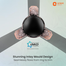 Orient 48 Inch Mozart Ceiling Fan Nature Floral Black image